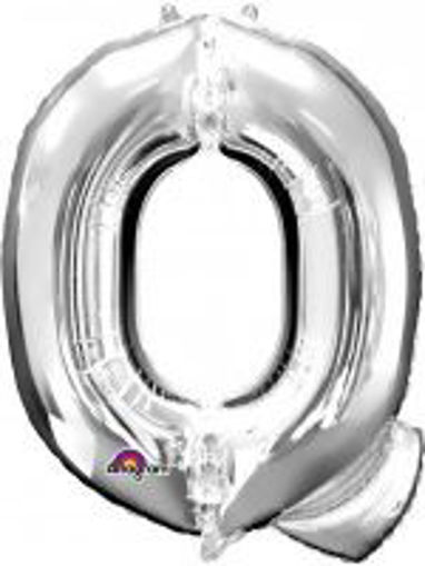 Picture of SILVER LETTER Q FOIL BALLOON